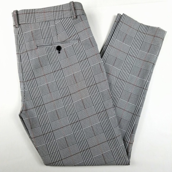 THEORY "Treeca CL" Pant in Brant Check, size 6 - Picture 3 of 4